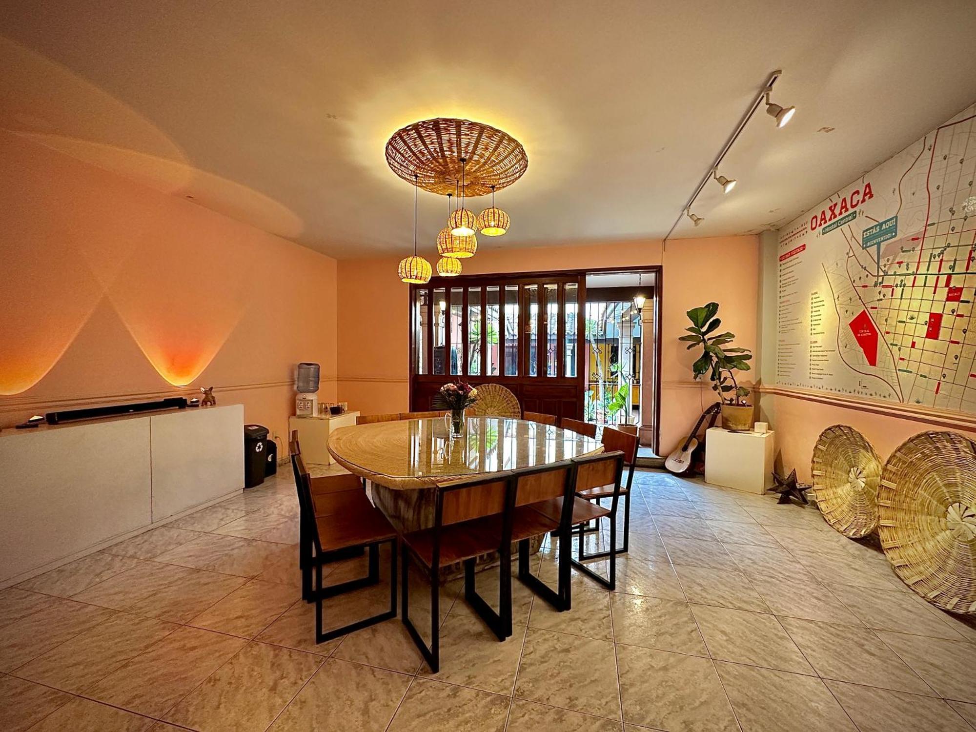 Hostal Central Oaxaca Bagian luar foto