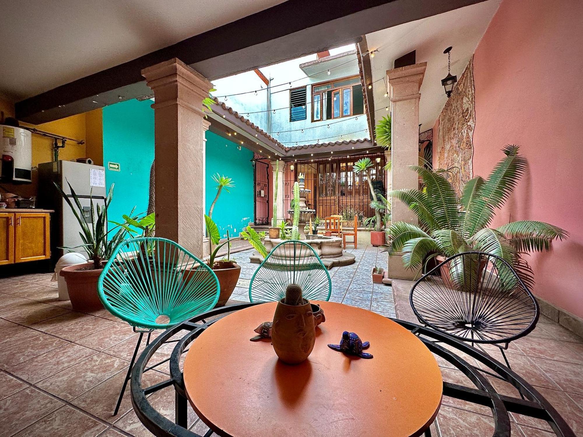 Hostal Central Oaxaca Bagian luar foto