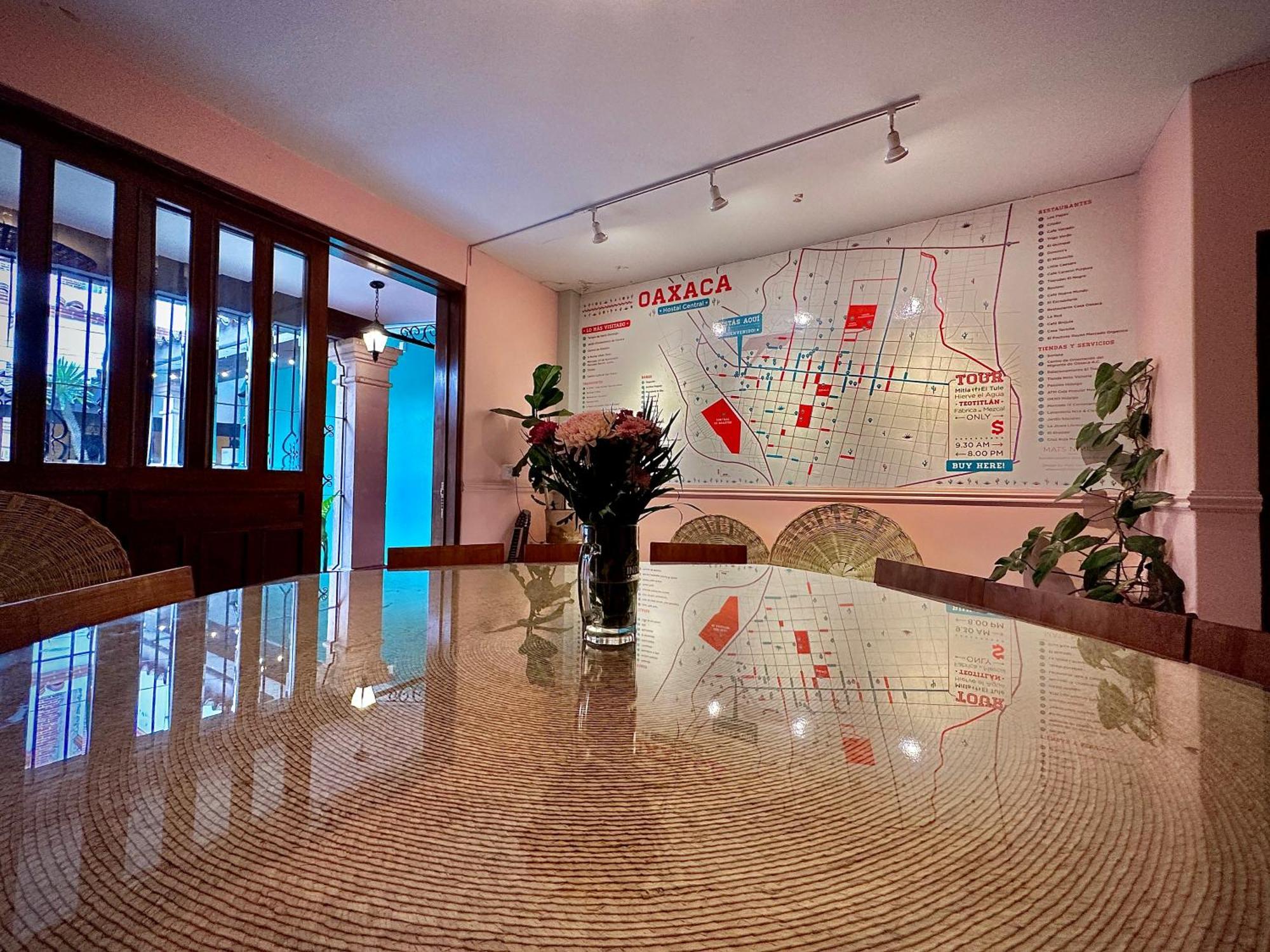 Hostal Central Oaxaca Bagian luar foto